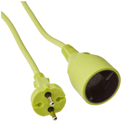 Masterplug pikenduskaabel EXF25162G1-PX 220V neoonroheline 25m