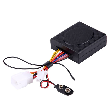 Qiilu remote start motorcycle, 12V motorcycle alarm system with 2 radio remote controls for scooter moped quad