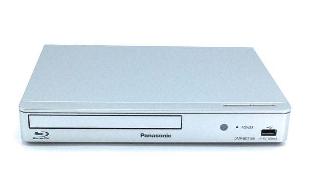 Panasonic DMP-BDT168EG kompaktne 3D Blu-ray mängija (Full HD ülesskaleerimine, internetirakendused, LAN-ühendus, USB, MKV taasesitus) hõbedane
