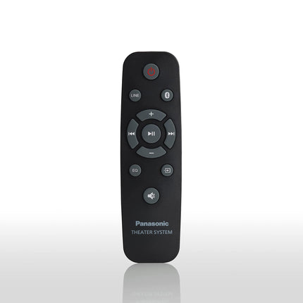 Panasonic SC-HTB150 heliriba (juhtmevaba ja juhtmega, juhtmevaba subwooferiga, 2.1 kanaliga, heliriba kõlariga, 100 W, bassrefleks, HDMI), must