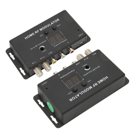 Annadue M70RV TV Link modulaator, toetab PAL/NTSC-d, professionaalne AV-RF muundur, TV Link modulaator, AV-RF muundur, AV-allika digiboksidele, USB laadimiskaabliga