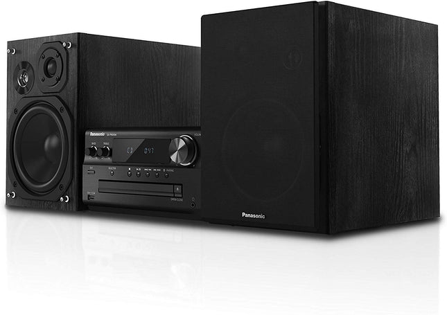Panasonic SC-PMX94EG-K mikro-HiFi-süsteem (120 W RMS, digitaalne DAB+, CD, FM, Bluetooth, USB, AUX) must, üks suurus