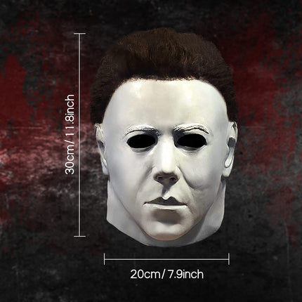 Xambop Michael Myers Mask Original 1978,Horror latex mask Halloween Michael Myers costume props adult size