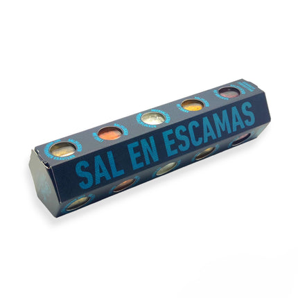 GLOSA MARINA - Sal en Escamas Gurmeesoolad, meresool ja vürtsid helveste kujul Mallorcalt, Hispaaniast, ideaalne kinkekomplekt (5x30g)