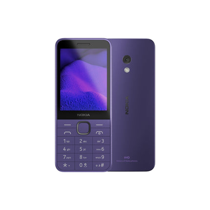 Nokia 235 4G [2024] 7,11 cm [2,8] 99 g Lilla Põhimõtteline mobiiltelefon (NOKIA 235 4G TA-1614 DS GBIE LILLA)