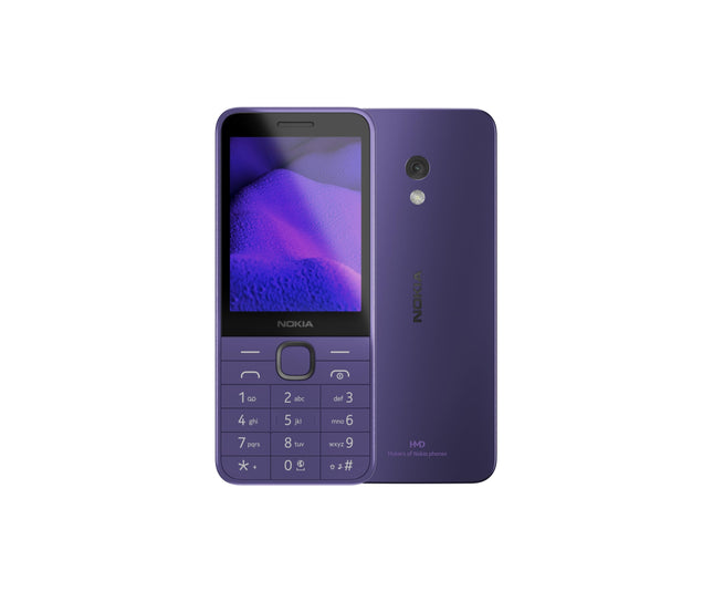 Nokia 235 4G [2024] 7,11 cm [2,8] 99 g Lilla Põhimõtteline mobiiltelefon (NOKIA 235 4G TA-1614 DS GBIE LILLA)
