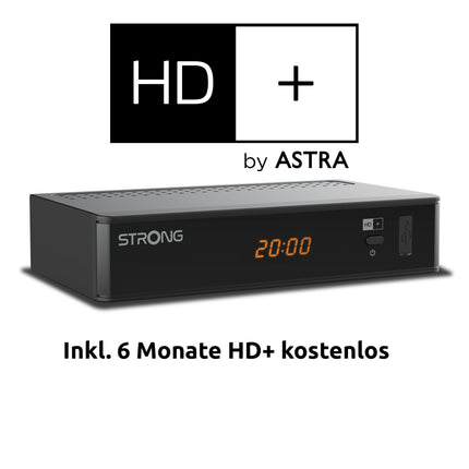STRONG SRT7815 digitaalne HD satelliitvastuvõtja, HD satelliidivastuvõtt, kaasas HD+ kaart Saksamaa jaoks