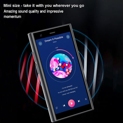 Hipipooo mininutitelefon 3-tolline Android 8.1 kahe SIM-kaardiga minitelefon 1000mAh aku 0.3MP + 2MP kaamera 2GB + 16GB (3G must)