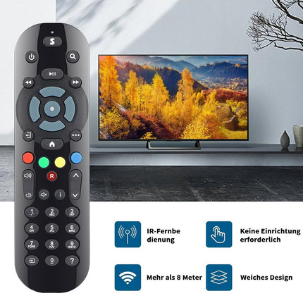 Gvirtue remote control compatible with all Sky Q remote controls, Sky Q Box, Sky Q TV Box, Sky Q Mini Box and Sky Q Silver Box (without touch, without voice control)