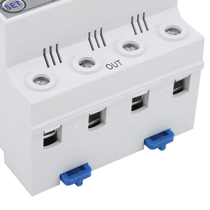 STVP-932 Adjustable Voltage Protector Multifunctional Voltage Protector Adjustable Voltage Protector LCD Undervoltage Protection Overvoltage Protection 230V/400VAC(50A)