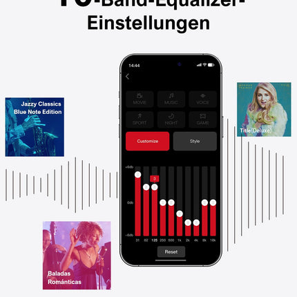 ULTIMEA 7.1 teleritele mõeldud heliriba, tippvõimsus 410 W, virtuaalne ruumilise heli süsteem rakendusega, 6,5-tolline juhtmevaba subwoofer, 4 juhtmega ruumilise heli kõlarit, kodukino helisüsteem, Poseidon D70