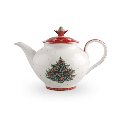 Villeroy &amp; Boch – Toy's Delight jug with lid, Christmas teapot, coffee pot, Christmas decoration, Christmas decorations, Christmas tree premium porcelain