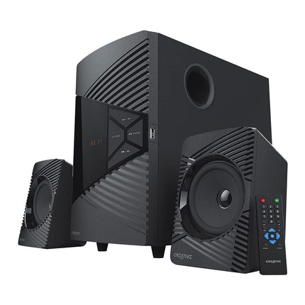 Creative SBS E2500 võimas 2.1 Bluetooth kõlarisüsteem subwooferiga arvuti ja teleri jaoks, must