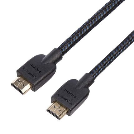 Panasonic DVD-S700EG-K DVD-mängija (mitme vormingu taasesitus xvid, MP3 ja JPEG, USB 2.0, HDMI, SCART, CD rippimise funktsioon) must ja Amazon Basics - punutud HDMI-kaabel, 0,9 m