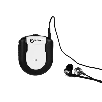 Geemarc CL7350 Opti Clip Duo - Juhtmevabad TV-kõrvaklapid - Saab kasutada kuuldeaparaadina, mis võimendab ümbritsevat müra - Kerge või raske kuulmislangus - Saksa versioon