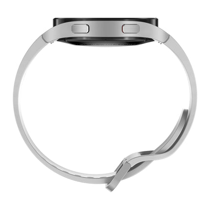 Samsung Galaxy Watch4, ümmargune Bluetooth nutikell, Wear OS, aktiivsusmonitor, 44 mm, hõbedane, sisaldab 36-kuulist tootjagarantiid [välja arvatud Amazonis]