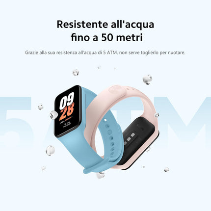 Xiaomi Smart Band 8 Active - 1,47-tolline ekraan, pulsimõõtja, üle 50 spordirežiimi, kompaktne 9,99 mm korpus, kuni 14-päevane aku tööiga, une- ja stressitase, must
