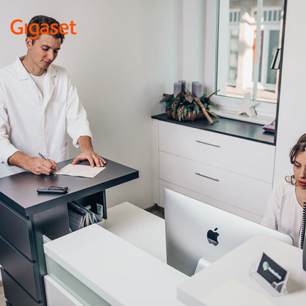 Gigaset SL800H PRO – juhtmeta äriklassi DECT-telefon suure värvilise ekraaniga - Suurepärane helikvaliteet - Bluetooth - LED kõne visuaalseks näitamiseks, antratsiithall