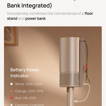 XGIMI MoGo 3 Pro 1080P projektor akuga, miniprojektor PowerBase'i alusega, Google TV litsentseeritud Netflixiga, kaasaskantav projektor, 450 ISO luumenit, ISA 2.0, 10W Harman Kardon