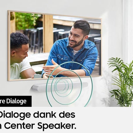 Samsung HW-S67GD 3.1-kanaliga kõik-ühes heliriba teleritele, Bluetooth-kõlar juhtmevaba Dolby Atmos / DTS Virtual:X, Q-Symphony ja Adaptive Sound Lite'iga [2024]