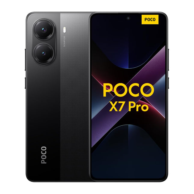 Xiaomi Poco X7 Pro nutitelefon, 8+256GB, must, 50MP põhikaamera optilise pildistabilisaatoriga, 6000mAh (tüüp.) aku 90W hüperlaadimisega, IP68, tehisintellekti funktsioonid