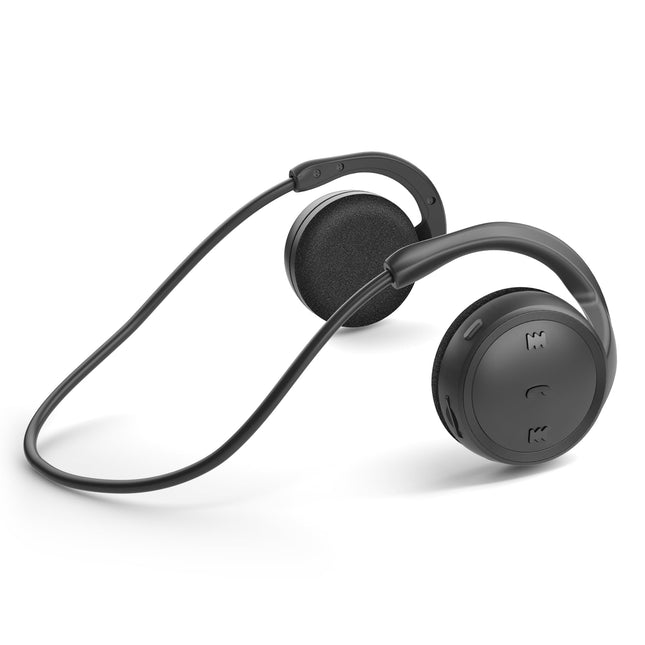 VOGHERB Bluetooth-kõrvaklapid, kõrvapealsed juhtmevabad spordikõrvaklapid TF-kaardi/kõne/stereomikrofoniga, kokkupandavad ja kaasaskantavad Bluetooth-peakomplektid, veekindlad higispordikõrvaklapid jooksuks ja treenimiseks