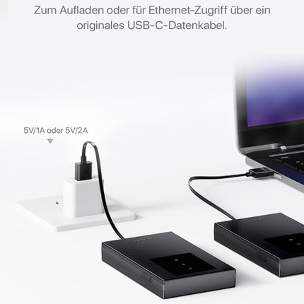 Tenda MF3 mobiilne WiFi ruuter SIM-kaartidele, AX300 Wi-Fi 6 kaasaskantav leviala, 2100mAh aku, USB-C port, Plug &amp; Play, WPA3, 4G modem, MiFi, minisuuruses, ühildub Nano SIM-kaartidega