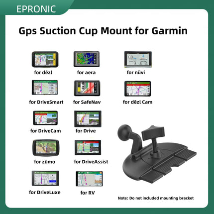 Epronic kaasaskantav GPS-kinnitus, 17,2 mm kuuliga adapter CD-pesaga telefonihoidikule, reguleeritav kinnitus autole