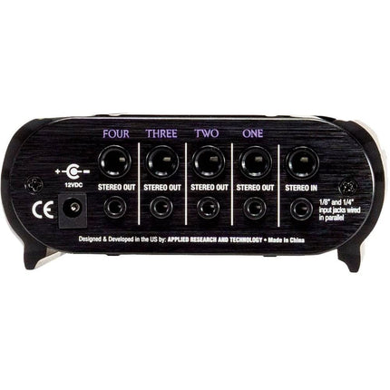 ART Pro Audio HeadAMP 4 - kaheksa väljundiga stereo kõrvaklapivõimendi