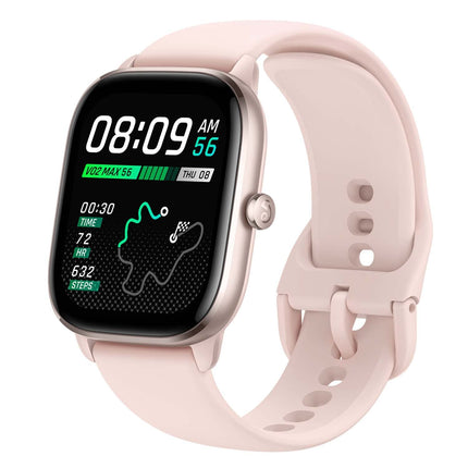 Amazfit GTS 4 Mini Smartwatch with Blood Oxygen and Heart Rate Monitoring, 5 Satellite Tracking Systems, Over 120 Sports Modes, 5 ATM Water Resistance, Alexa, Fitness Watch Compatible with iOS Android