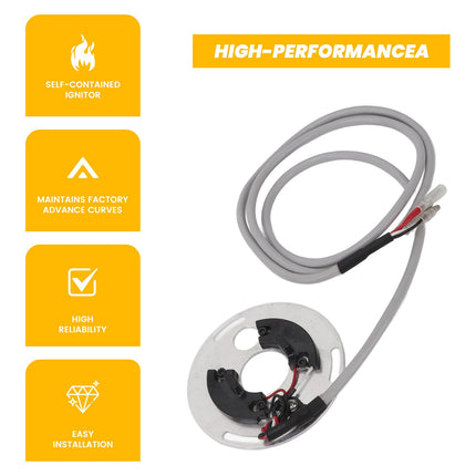 Electronic ignition kit Electronic ignition module Electronic ignition system Motorcycle ignition system Ignition module Replacement conversion kit for electronic ignition