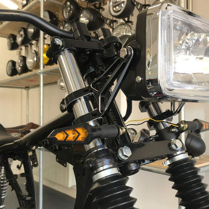 Alchemy Parts mootorratta LED suunatuled - väga eredad - homologeeritud/E-heakskiiduga 1 paar