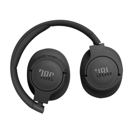 JBL Tune 770 NC – Juhtmevabad kõrvaklapid adaptiivse mürasummutusega ja kokkupandava disainiga – Kuni 70 tundi aku tööaega kiirlaadimisega – Must