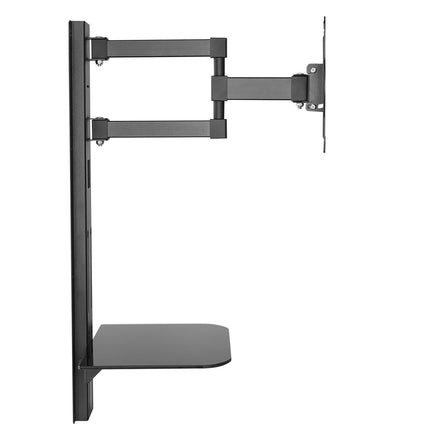 Maclean MC-771 seinakinnitus riiuliga 23"-42" 200x200 VESA LCD LED plasmateleri kinnitus