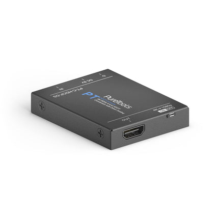PureTools HDCP muundur koos skaleerimisega, HDCP 2.3 HDCP 1.4-ks, 4K skaleerimine 1080p-ks, 4K (60Hz 4:4:4) ja HDR10 tugi, HDMI 2.0