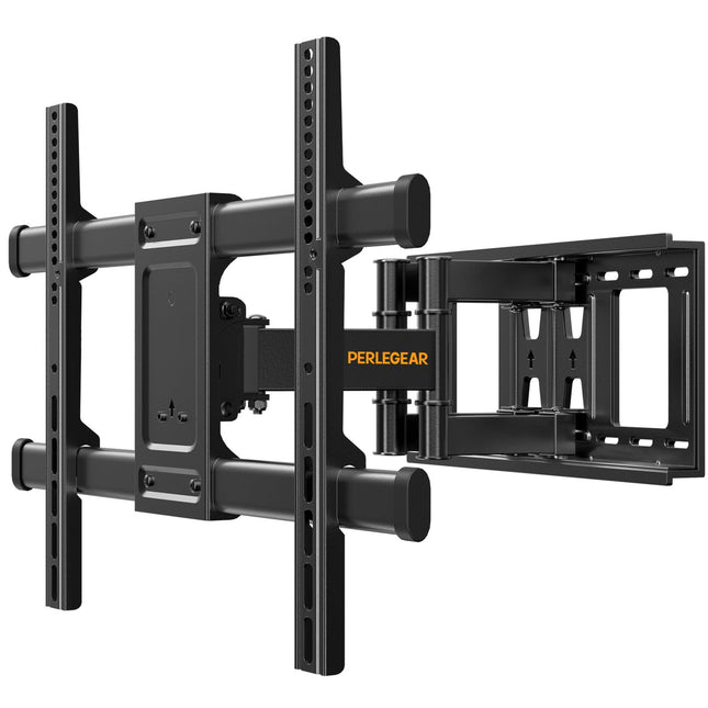 Perlegear pööratav ja kallutatav teleri seinakinnitus 37–84-tollistele lame- ja kumeratele teleritele, teleri kinnituse max. VESA 600x400 mm kuni 60 kg