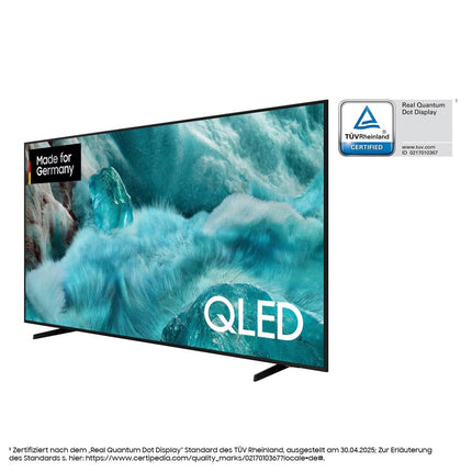 Samsung QLED 4K Q7FA 75-tolline (189 cm) UHD-teler, Q4 tehisintellektiga protsessor, kvantpunkt tõeliste värvide jaoks, 4K ülesskaleerimine, mängukeskus, Knox Security, tasuta sisu, Samsung Vision tehisintellektiga nutiteler (2025)