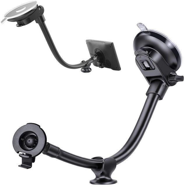 Garmin Nuvi GPS-i autohoidik - iminapkinnitus esiklaasile ja armatuurlauale Drive OTR 500 610 51 52 54 55 56 57 58 60 61 62 65 66 67 68 LM/LMT jaoks (2 tk pakis)