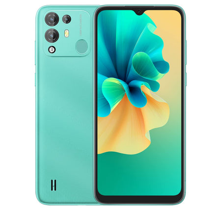 Blackview A55 PRO 4G Mobile Phone without Contract, Helio P22 Octa-Core 4GB+64GB, 5MP+13MP Camera, 6.53'' HD+ IPS, 4780mAh Battery, Android 11 DUAL SIM Smartphone GPS, Face Unlock Fingerprint Green