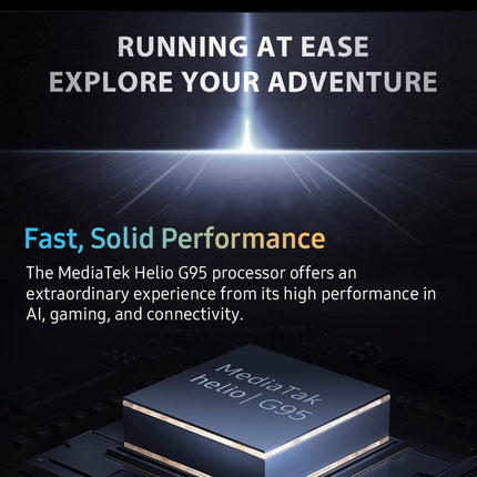 OUKITEL 21000mAh Battery Outdoor Smartphone Without Contract WP19, 64MP Triple Camera IR Night Vision, Android 12 IP68 Waterproof Shockproof Phone, Helio G95 8GB+256GB, 6.78'' FHD+, 33W Fast Charging NFC
