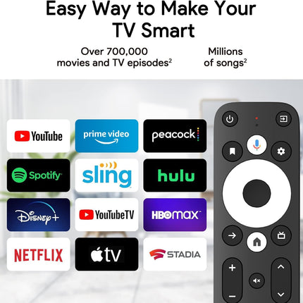Android11 ​​​​Giga TV IP-pulk 4K PRO HDR60Hz / HDMI2.1 / WiFi6 UHD 4K (Netflix, Prime Video, Disney+, YouTube) Google App Store Dcolor