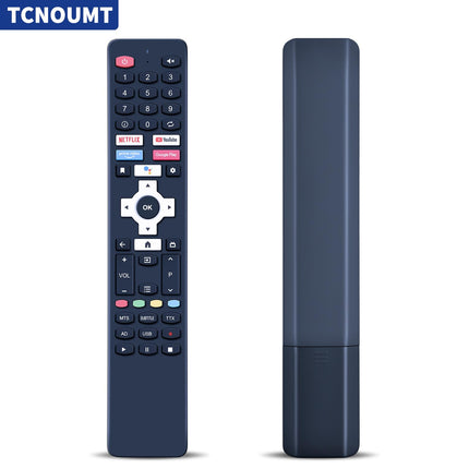 TCNOUMT uus universaalne kaugjuhtimispult, mis sobib Sharp TV 32FG4EA 40FG2EA 32FG2EA Android TV D800208 D800220 jaoks. Ühildub EKO TV K240HSG K43FSG11 K320HSG K58USG Dyon Smart 42 32 40 43 AD 2 jaoks.