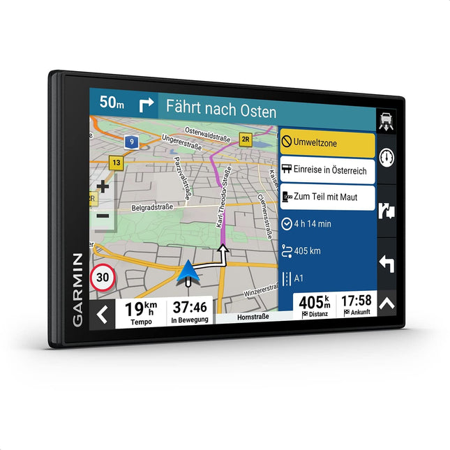 Garmin DriveSmart 66 MT-S Amazon Alexa – navigatsiooniseade sisseehitatud Alexaga, ere 6-tolline (15,2 cm) HD-ekraan, Euroopa 3D-kaardid keskkonnavöönditega, reaalajas liiklusteave Garmin Drive'i rakenduse kaudu.
