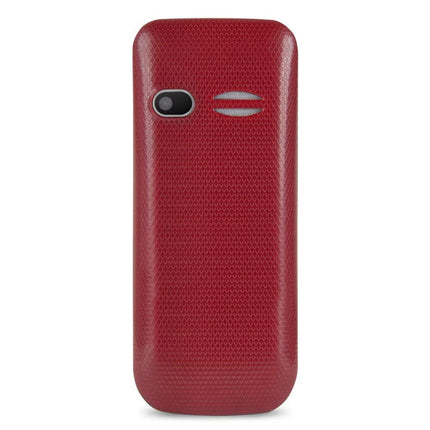swisstone SC 230 kahe SIM-kaardiga lukustamata mobiiltelefon (4,5 cm (1,8 tolli), eriti suure valgustatud värvilise ekraaniga) punane