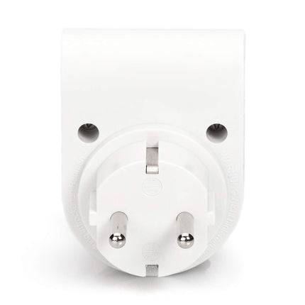 DIGITUS DN-95400 – Ülepingekaitse adapter – 5 tk – 16 A / 230 V / 50 Hz – Max. 3500 W – LED-oleku indikaator – Lekkevool max. 13 500 A – Valge