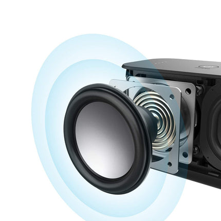 Anker Soundcore Boost Bluetooth speaker upgrade with fantastic sound, BassUp, 12 hours of playback, USB-C, IPX7 water resistance, wireless with custom EQ in the app, stereo pairing