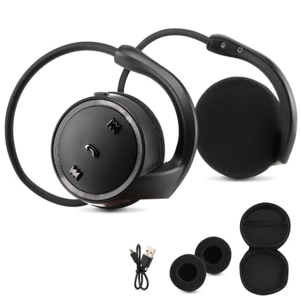 POHOVE 5.0 Bluetooth Headphones, Sports Headphones Wireless Headphones On Ear with Clear Voice Capture Technology and Echo Cancellation Microphone for Gym, Sports, Running, Work