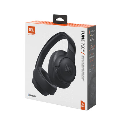 JBL Tune 720 BT juhtmevabad kõrvaklapid – JBL Pure Bass heli, Bluetoothi ​​ja kerge, kokkupandava disainiga – Kuni 76 tundi taasesitust – Must