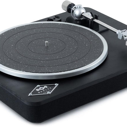 House of Marley Stir It Up juhtmevaba plaadimängija Bluetoothiga - jätkusuutlikult valmistatud plaadimängija, 33/45 RPM vinüülplaadimängija eelvõimendiga, Audio-Technica helipea, must