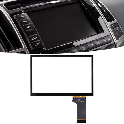 Ymiko auto puutetundlik ekraaniklaas, auto LCD puutetundliku ekraani digiteerija CD DVD puuteekraan, autoraadio puutetundliku ekraani klaasi vahetus MIB jaoks